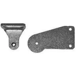 Hörmann Beschlags-Set RotaMatic für Tore mit Steigung, Stahl verzinkt, pro Flügel
