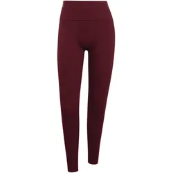 adidas All Me Studio Rib Leggings Damen KQ5812 - maroon M
