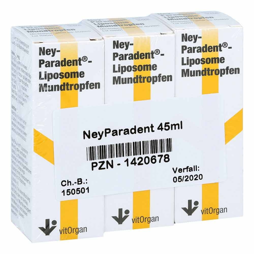 vitOrgan Arzneimittel GmbH Neyparadent Liposome Mundtropfen 01420678