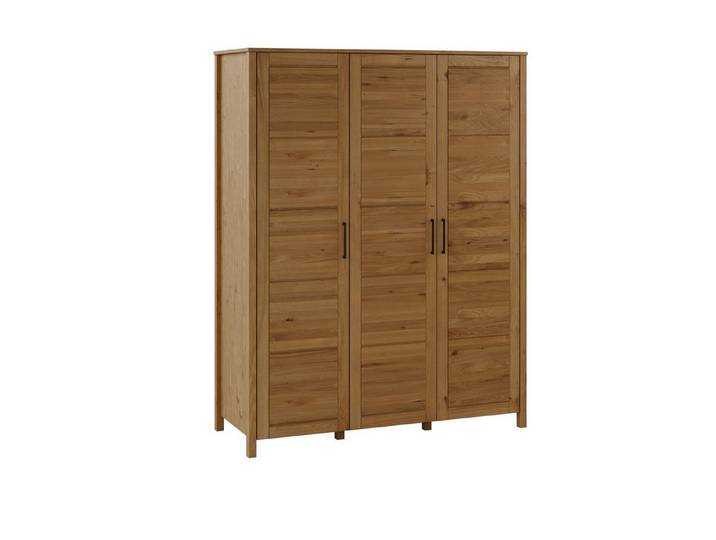 Natur24 Kleiderschrank Römö Kleiderschrank 156 x 200 x 60 cm Eiche Natur