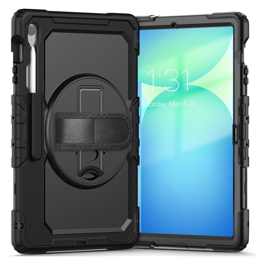 Tech-Protect Solid Case für Samsung Galaxy Tab S10 FE+ - Schwarz (Samsung Galaxy Tab S10 FE+) (LT.SAMGTS10FEP.TP.S3-B)