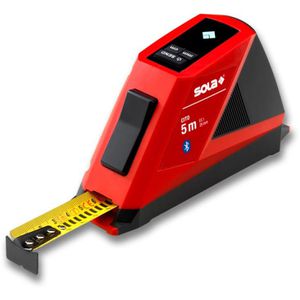 SOLA Maßband 71510101, Cito, App-fähig, 5m, mit digitaler Anzeige und Bluetooth