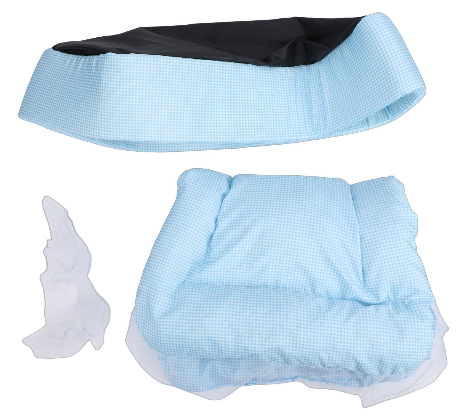 Gistuch Comfortabel hondenbed, opvouwbaar en wasbaar, blauw