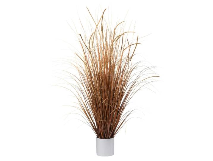 Kunstpflanze Gras Hellbraun H: 125 cm Gasper