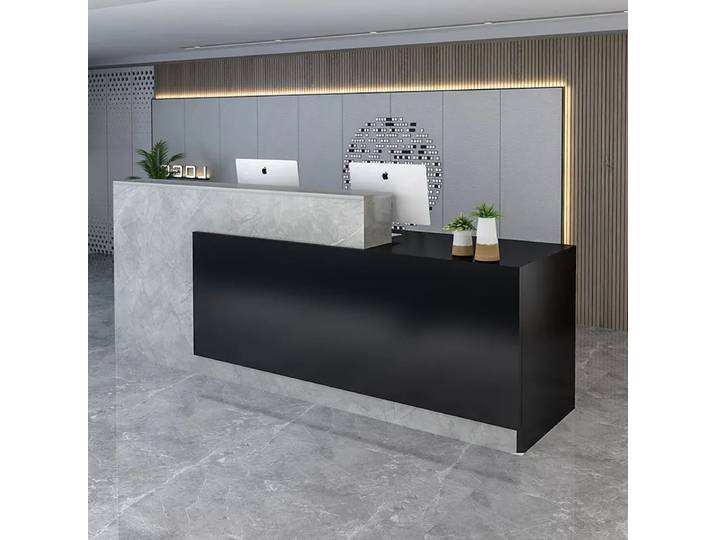 Comptoir de Bar de Salon moderne, comptoir de caisse de luxe, bureau de réception Simple, beauté professionnelle, meubles commerciaux Kassentisch