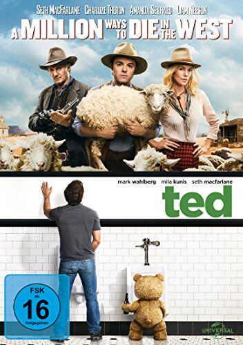 Mark Wahlberg - Ted / A Million Ways to Die in the West [2 DVDs] - Preis vom 10.10.2026 11:48:34 h