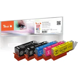 Peach, Druckerpatrone, Patrone Canon PGI-530/CLI-531 MultiPack kompatibel