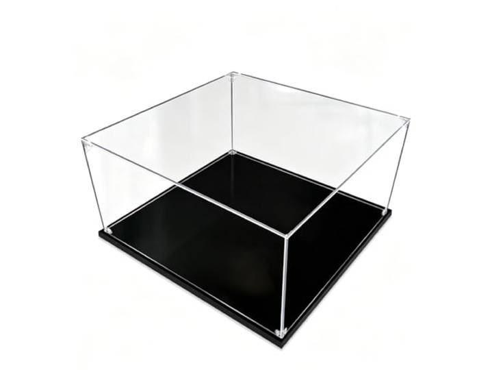 Display-Box,kompatibel mit #10284,Vitrine,Modell-Sammelobjekte,staubdichte Vitrine (beinhaltet Keine Ziegelmodelle)(3mm)