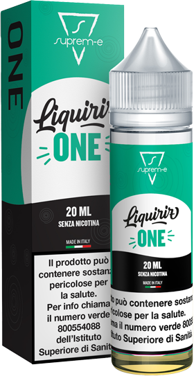 Suprem-e Liquirizone Liquido Shot Mix 20ml Liquirizia Menta