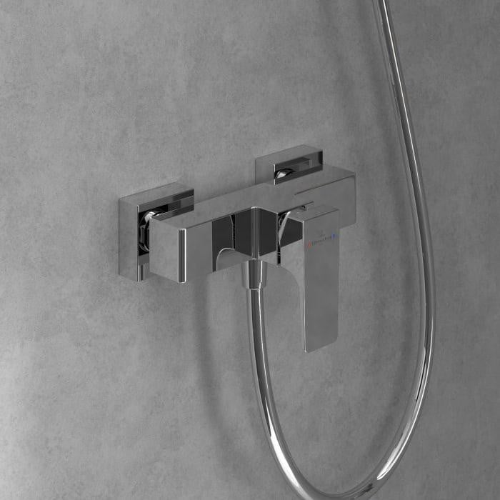 Villeroy & Boch Architectura Square douchearmatuur met één hendel en thermostat
