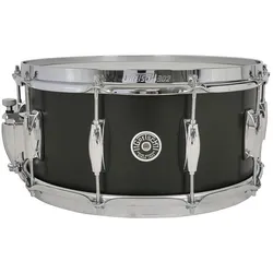 Gretsch USA Brooklyn 14" x 6,5" Satin Black Metallic - Snare Drum