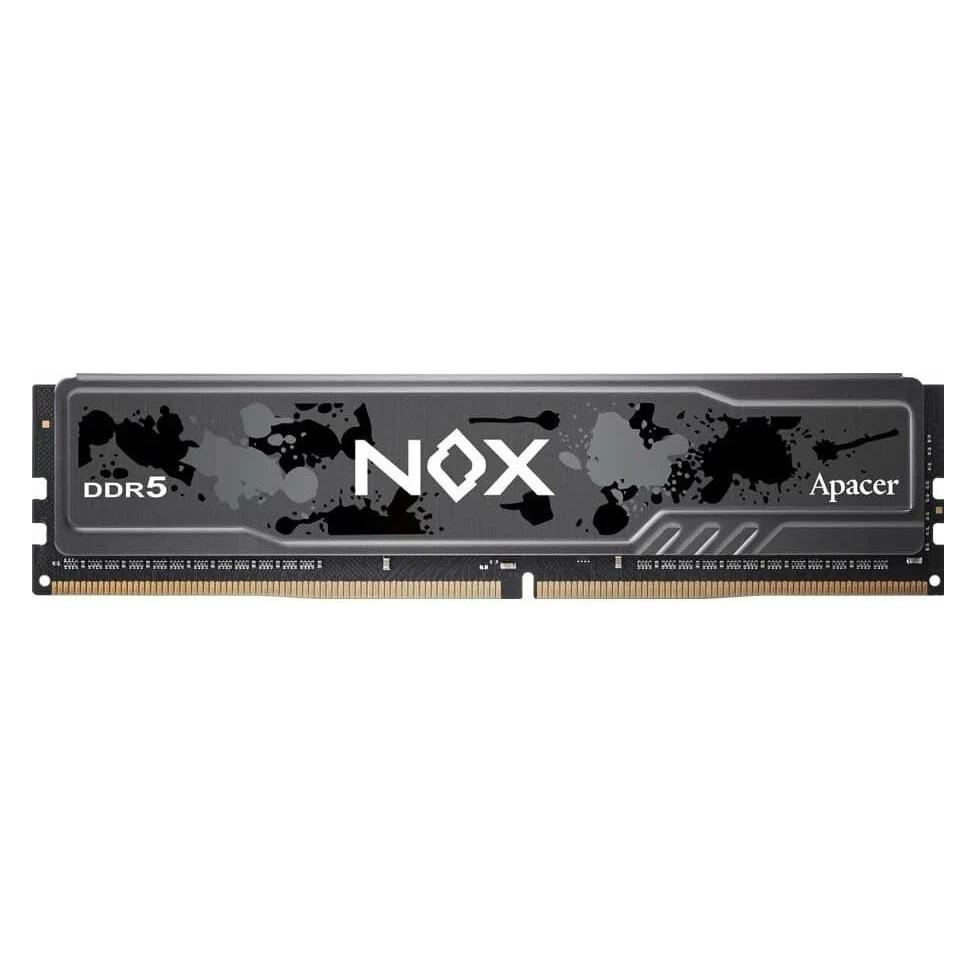 Apacer 16 GB DDR5 6000MHz Nox Schwarz (1 x 16GB, 6000 MHz, DDR5-RAM, DIMM) (RAMAPAAH5U16G60C622MBAA1)