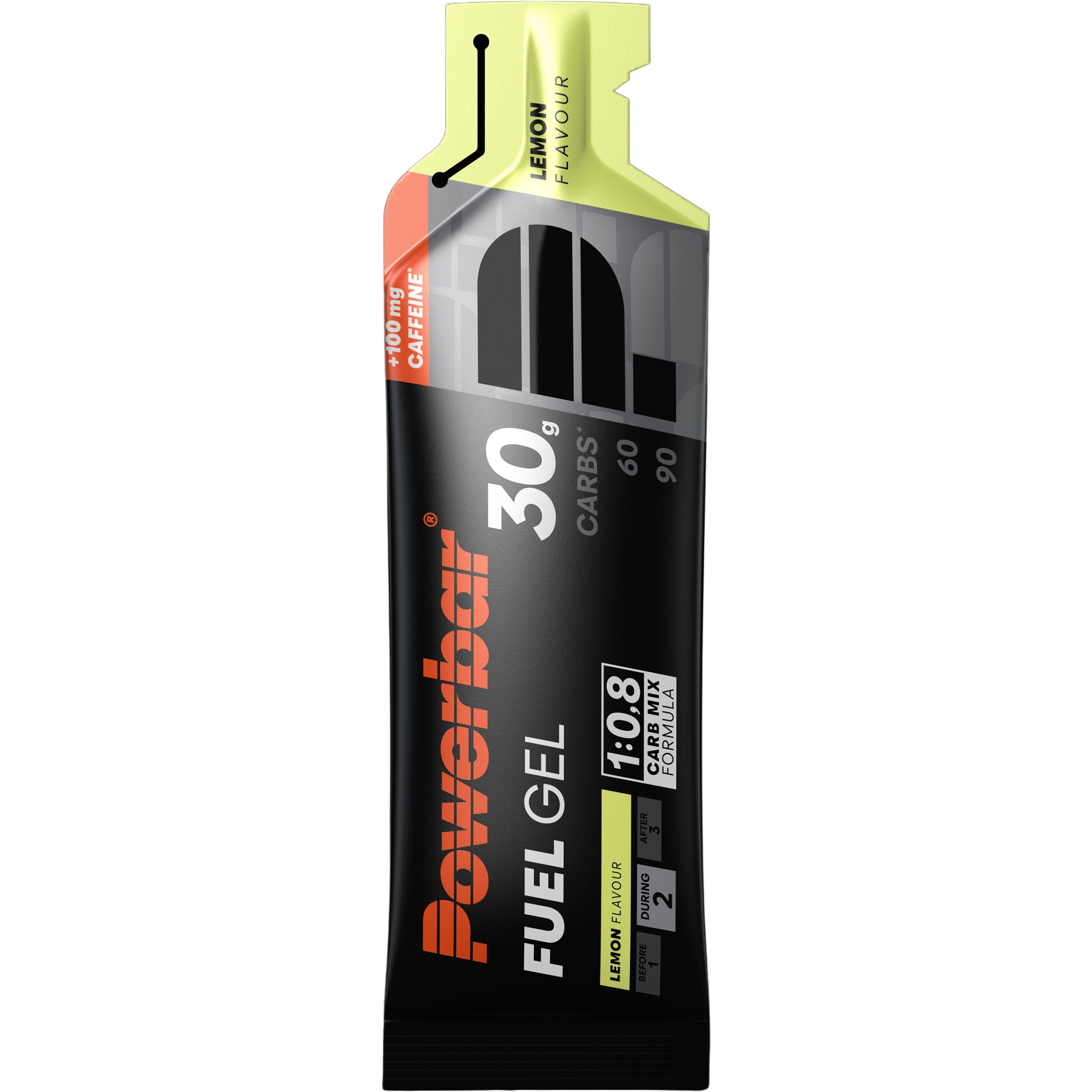 PowerBar Fuel 30 Energiegel Energie-Gel beige Größe 50ML