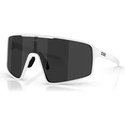 Bliz, Unisex, Sportbrille, P001 (matt white, Weiss, Rauch, Smoke), Weiss