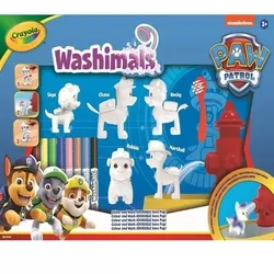 Crayola Washimals: Mal- und abwaschbare Paw Patrol Figuren Geschenkset – mit 5 Figuren