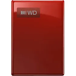 WD My Passport® 2 TB Festplatte, HDD, extern, Rot