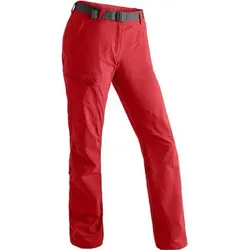 MAIER SPORTS Damen Hose Lulaka Da-Hose roll up el. (kurz), Größe 36 Kurz in Rot Rot