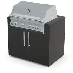 Brabura Fusion 400 RS Modul - Basalt Schwarz / Anthrazit / Silberner Griff