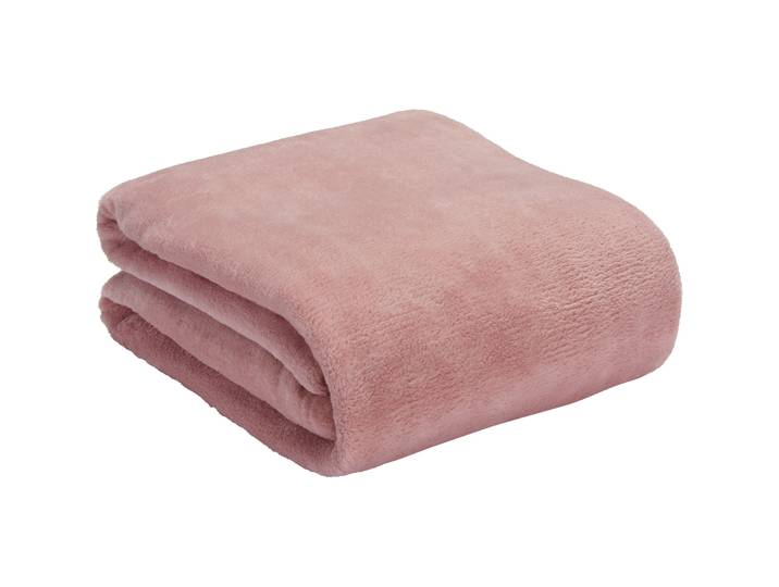 Wohndecke Corry - Farbe: rosa - Material: Polyester - 91