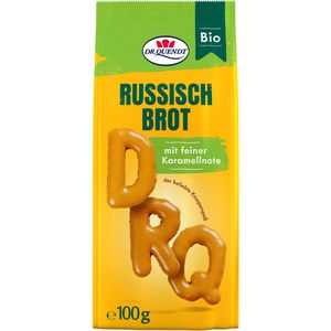Dr.Quendt Kekse Russisch Brot, BIO, mit Karamell, 100 g