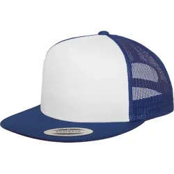 FLEXFIT Unisex 5-Panel Trucker Kappe Netz Cap 6006/6006W royal/white/royal one size