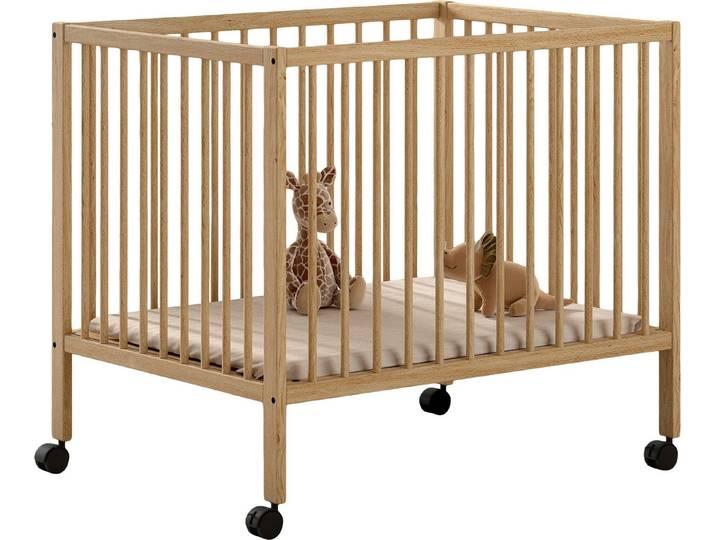 Vipack Laufgitter Dino auf Rollen mit 2 Bremsen, universell einsetzbar, Made in Europe, hochwertig verarbeitet, Buche massiv, verschiedene Farben erhältlich