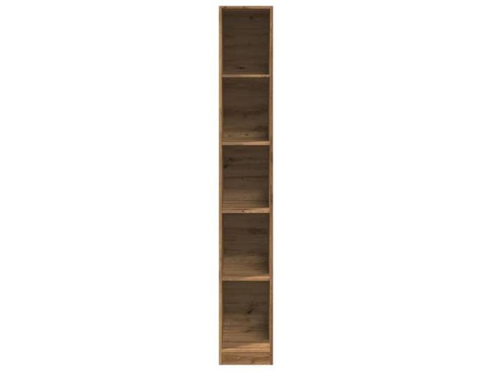 Moderne Garde-robe BURKE Armoire de chambre avec rangement chêne artisanal 30x50x200 cm bois d'ingénierie AA1933