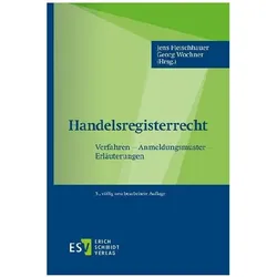 Handelsregisterrecht, Fachbücher von Jens Fleischhauer, Georg Wochner
