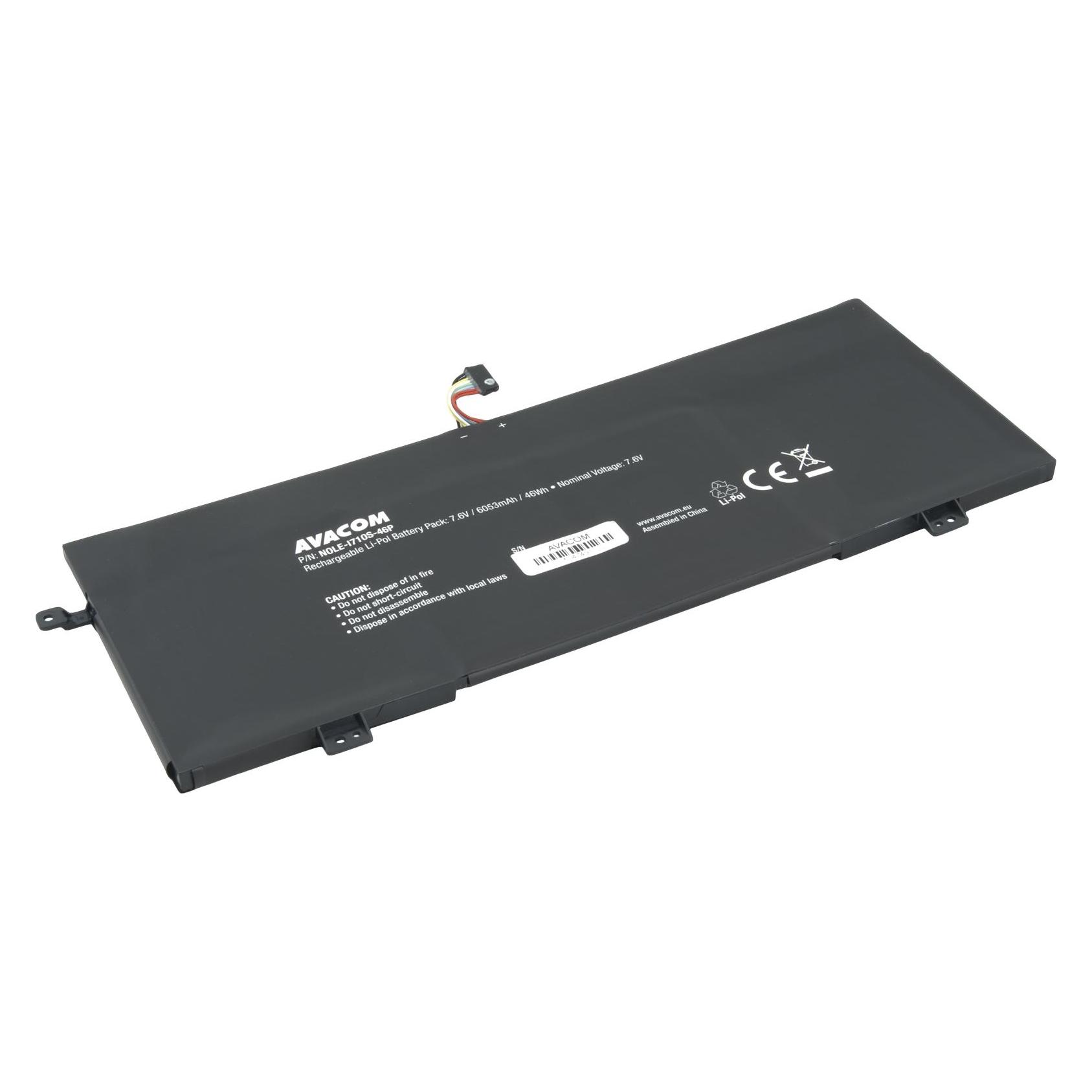 Avacom Baterie pro Lenovo IdeaPad 710S-13 Series Li-Pol (6053 mAh) (NOLE-I710S-46P)