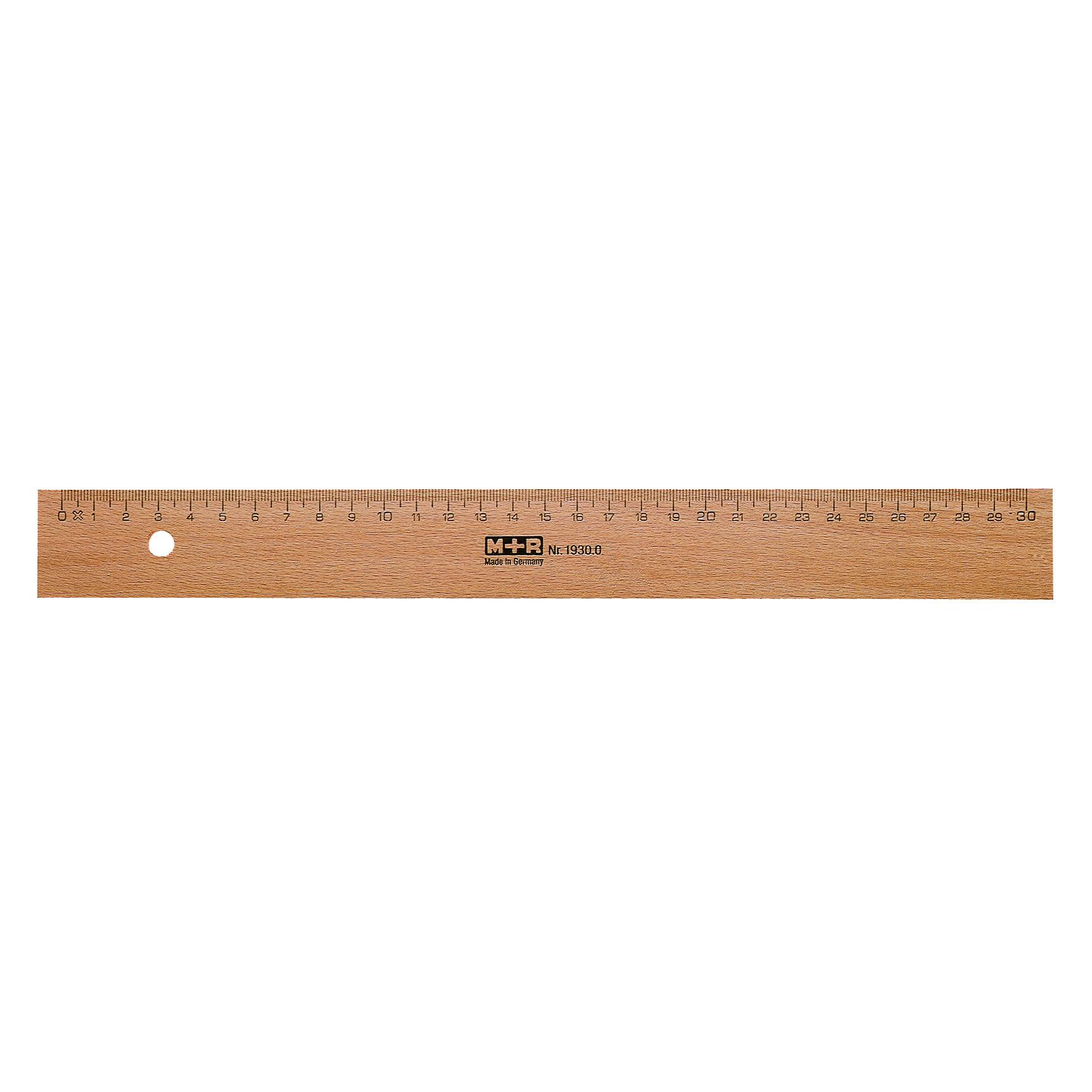 Pagna Holzlineal (30 cm, Holz) (719300000)