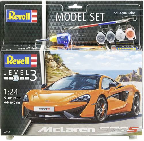 Revell 67051 McLaren 570S Automodell Bausatz 1:24
