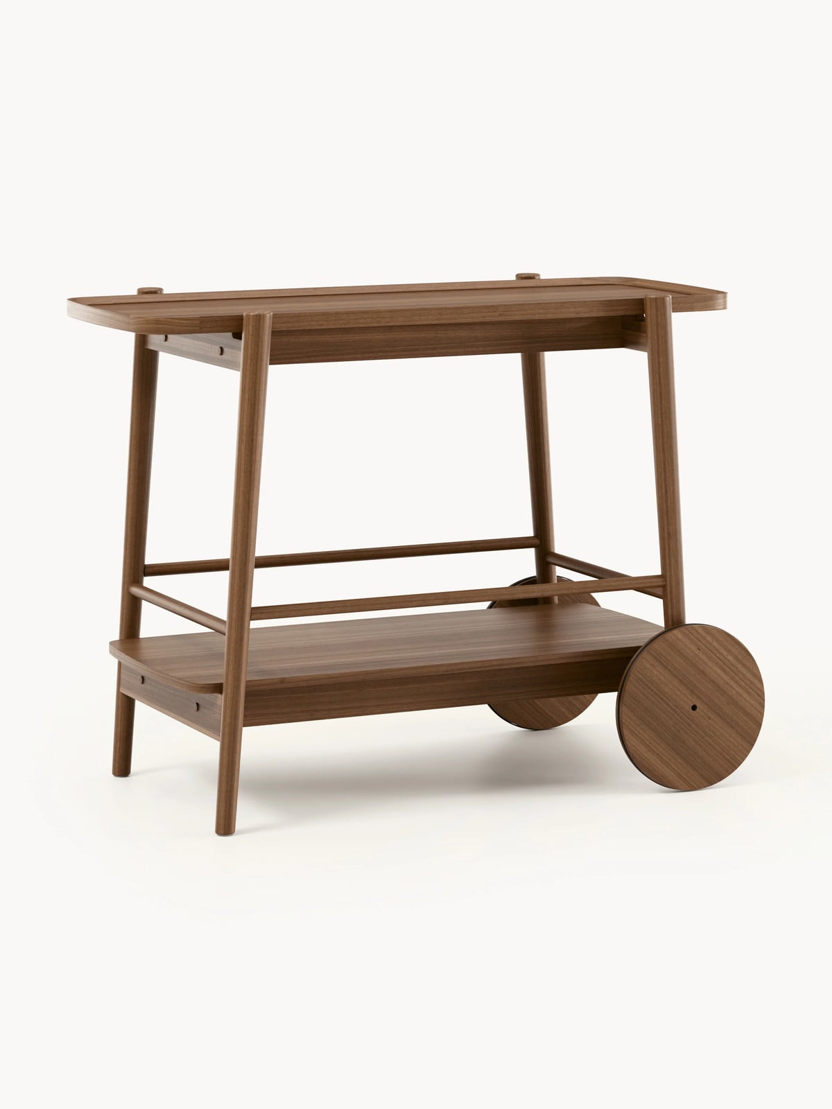 Westwing Collection Houten drankentrolley Libby