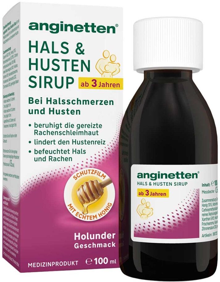 Anginetten Hals & Husten Sirup