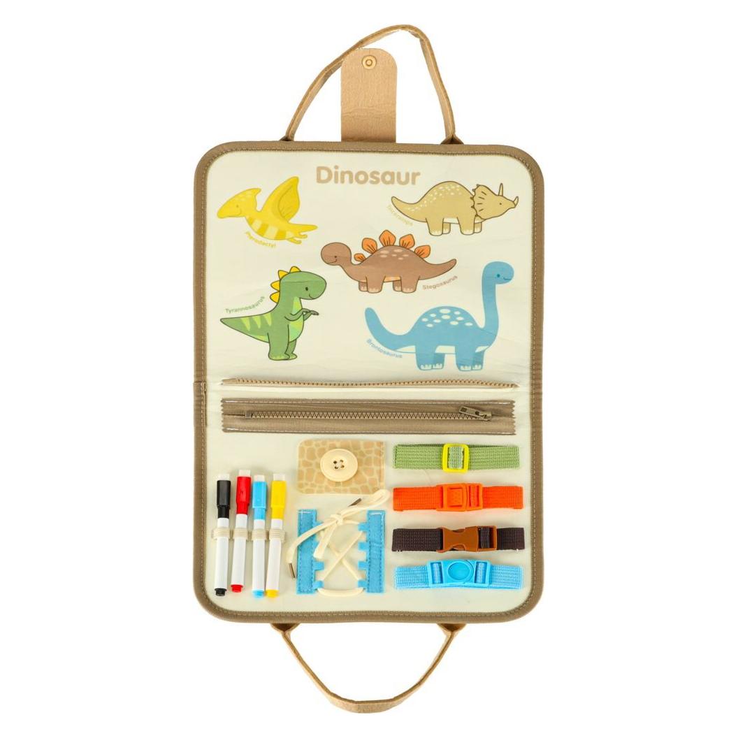 Kik Sensory Sensorik manipulative Board Dinosaurier Fall (KX3196)