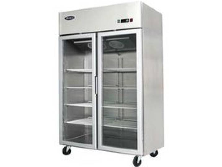 Frigo Professionnel Vitré 2 Portes - 900 Litres - Atosa