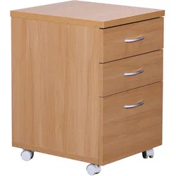 Rollcontainer Kilian ca. 40x60x45 cm Buchefarben