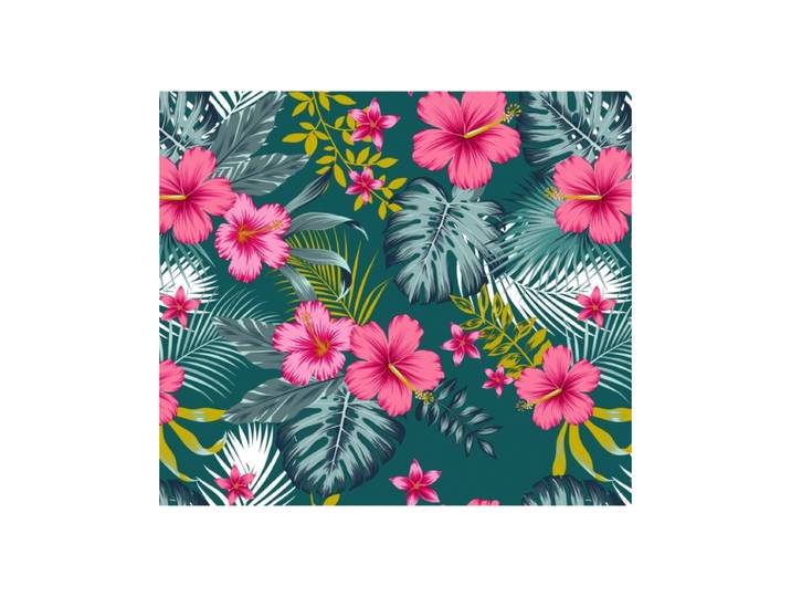 NORFTUFTING Nappe en toile cirée Hilo rose – ronde 140 cm