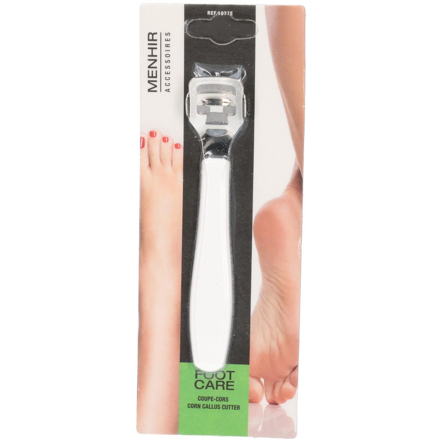 Menher Accessoires Foot Care Eeltmesje 1 St Hornhautentferner