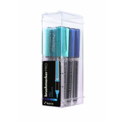 KARIN Marker Brushmarker PRO Sky Colours, 12 Farben