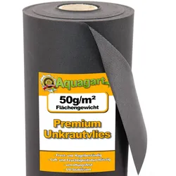 500m2 Gartenvlies Unkrautvlies Mulchvlies Vlies 50g 1,6m breit