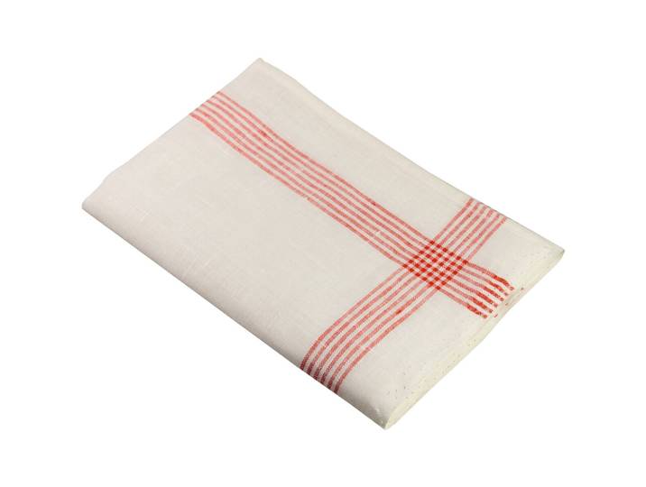 Geschirrtuch Therese weiss Leinen B 50 cm - Geschirrtuch