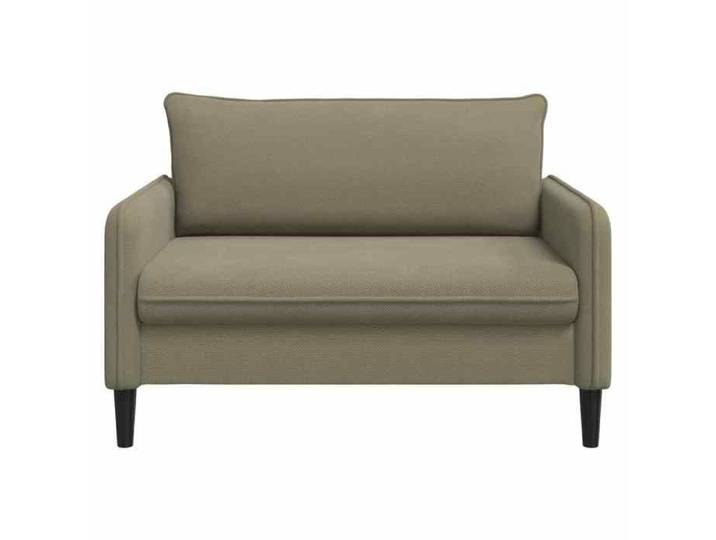 VIDAXL(9332)Fauteuil XXL Kaki Velours Fauteuil de lecture
