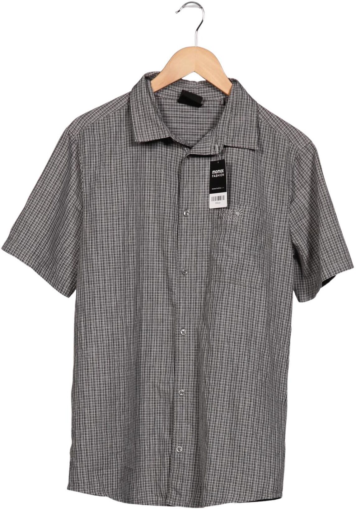Jack Wolfskin Herren Hemd, Grau, Gr. 46, Synthetik - Second Hand