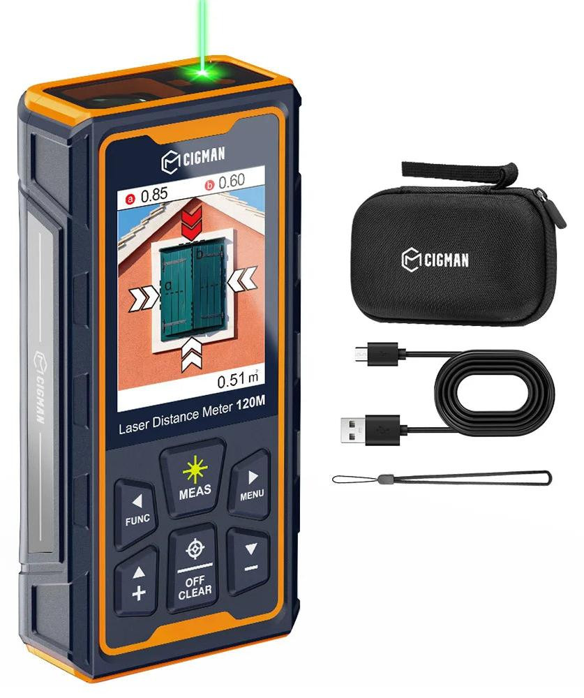 Selius Laserafstandsmeter - Meetinstrument tot 120 meter