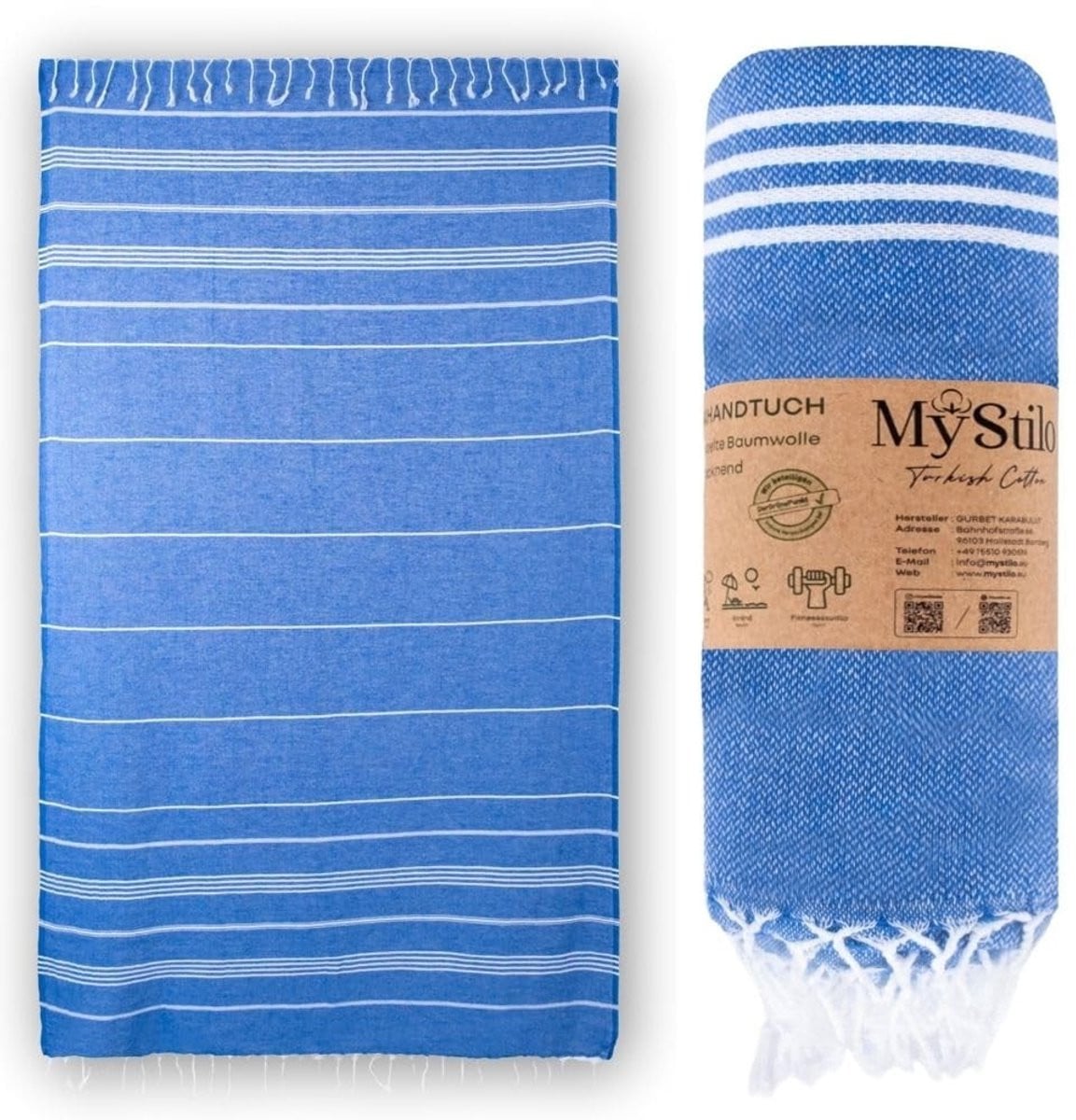 Omgoods XXL Sauna Handdoek Hammam Handdoek Sneldrogend Badlaken 100 x 200 cm