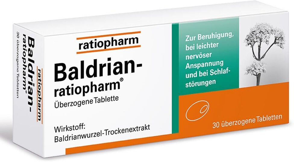 Baldrian Ratiopharm Baldrian-ratiopharm® überzogene Tablette