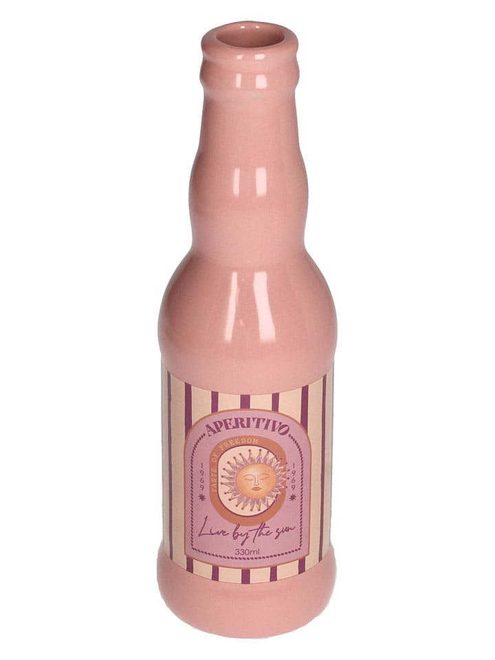 Kersten Vase ''Aperitif'' in Rosa - (H)21,8 cm - Ø 6,5 cm - onesize
