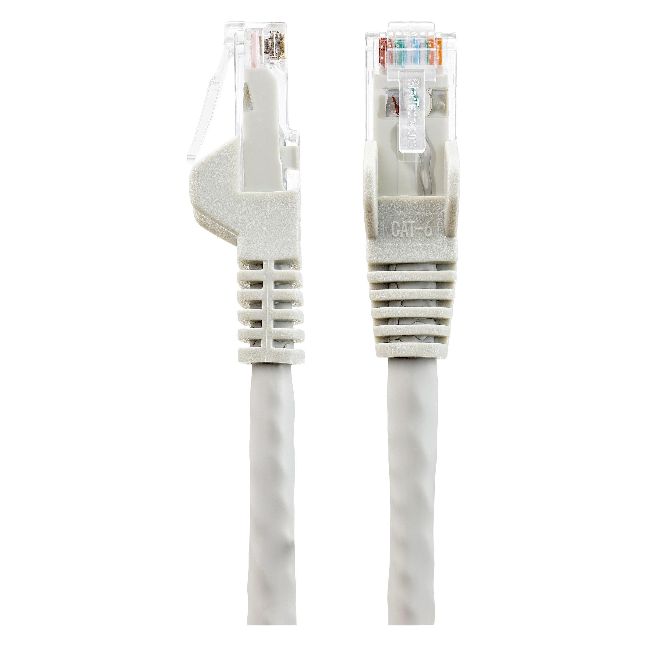 StarTech com N6LPATCH15MGR, 15 m, Cat6, U/UTP (UTP), RJ-45, RJ-45 (U/UTP, CAT6, 15 m) (N6LPATCH15MGR)