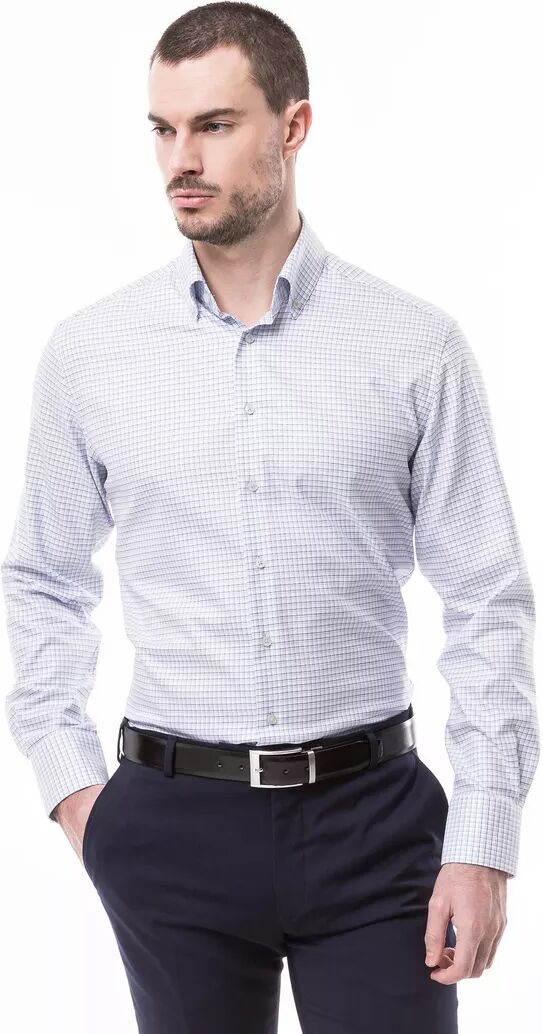 Eterna - Hemd, Modern Fit, langarm, für Herren, Blau, Größe 42
