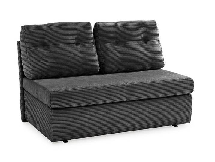 Schlafsofa Torben 136 x 74 x 85 cm grau